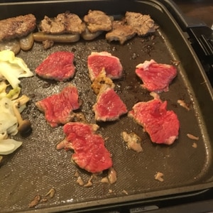 野菜室を片付ける焼き肉